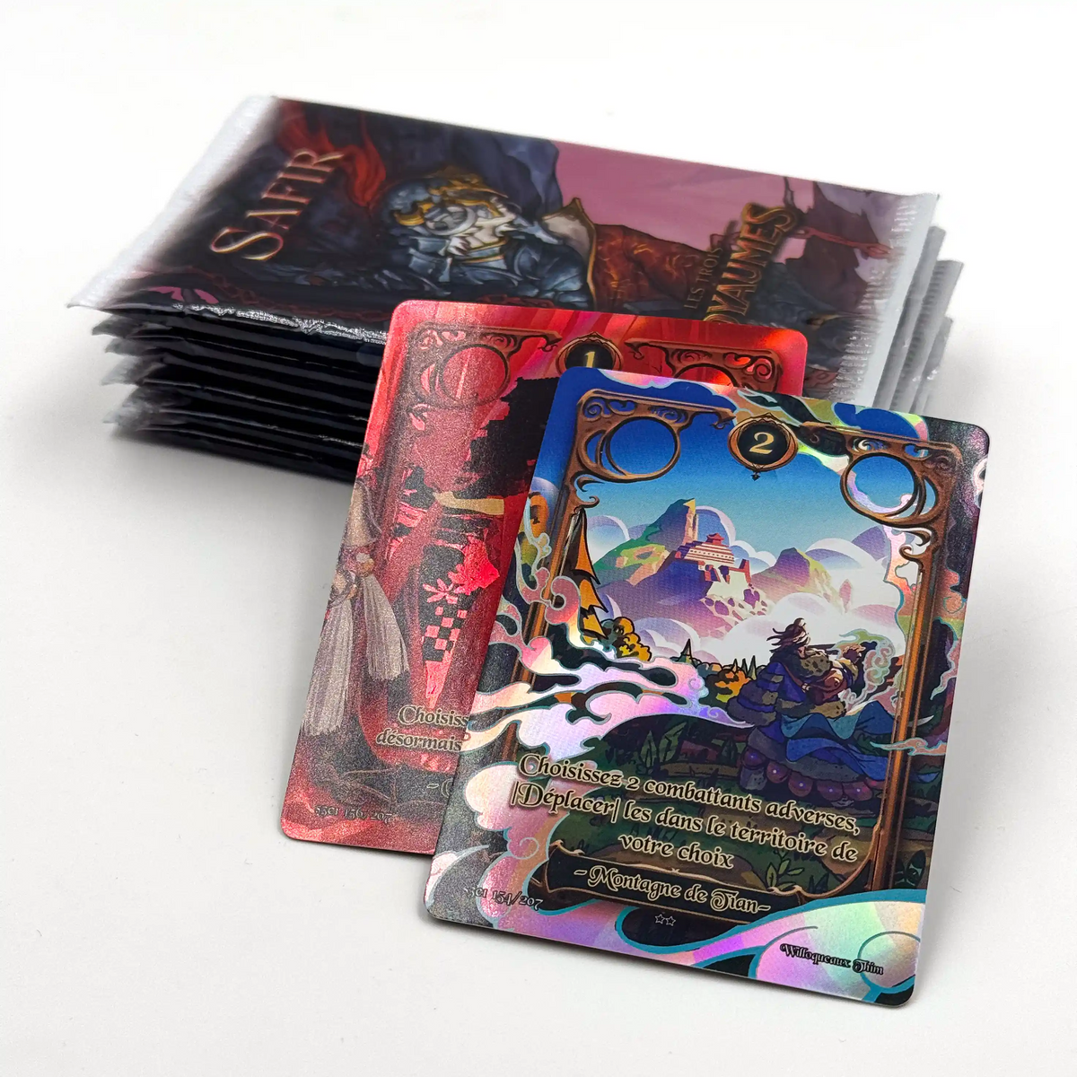 6 Boosters Trois Royaumes