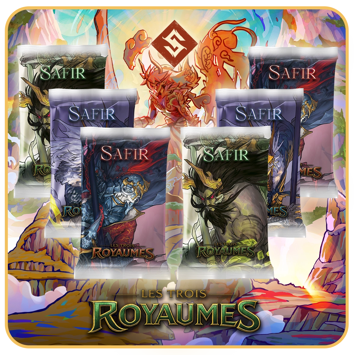 6 Boosters Trois Royaumes