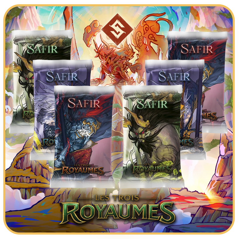 6 Boosters Trois Royaumes