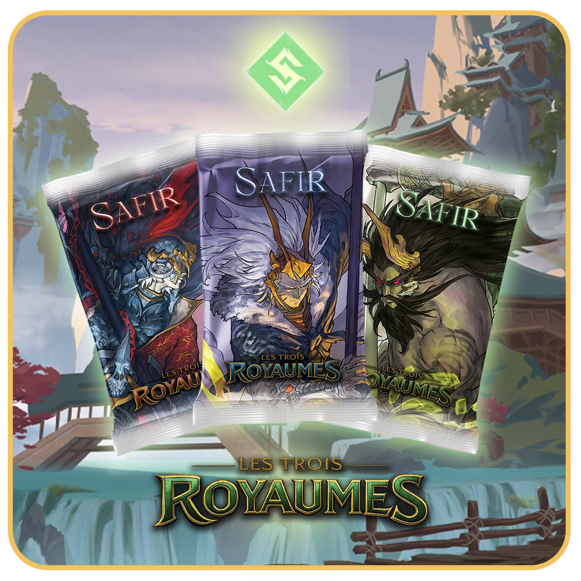 3 Boosters Trois Royaumes