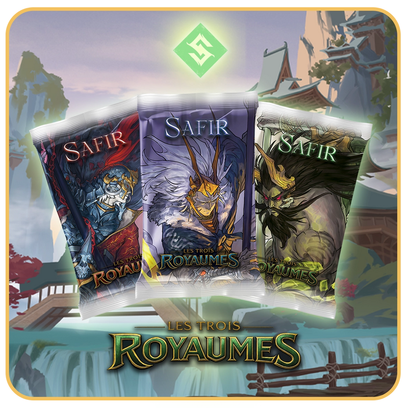 3 Boosters Trois Royaumes