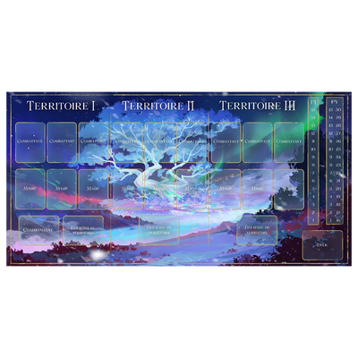 Tapis de jeu Nuit Blanche